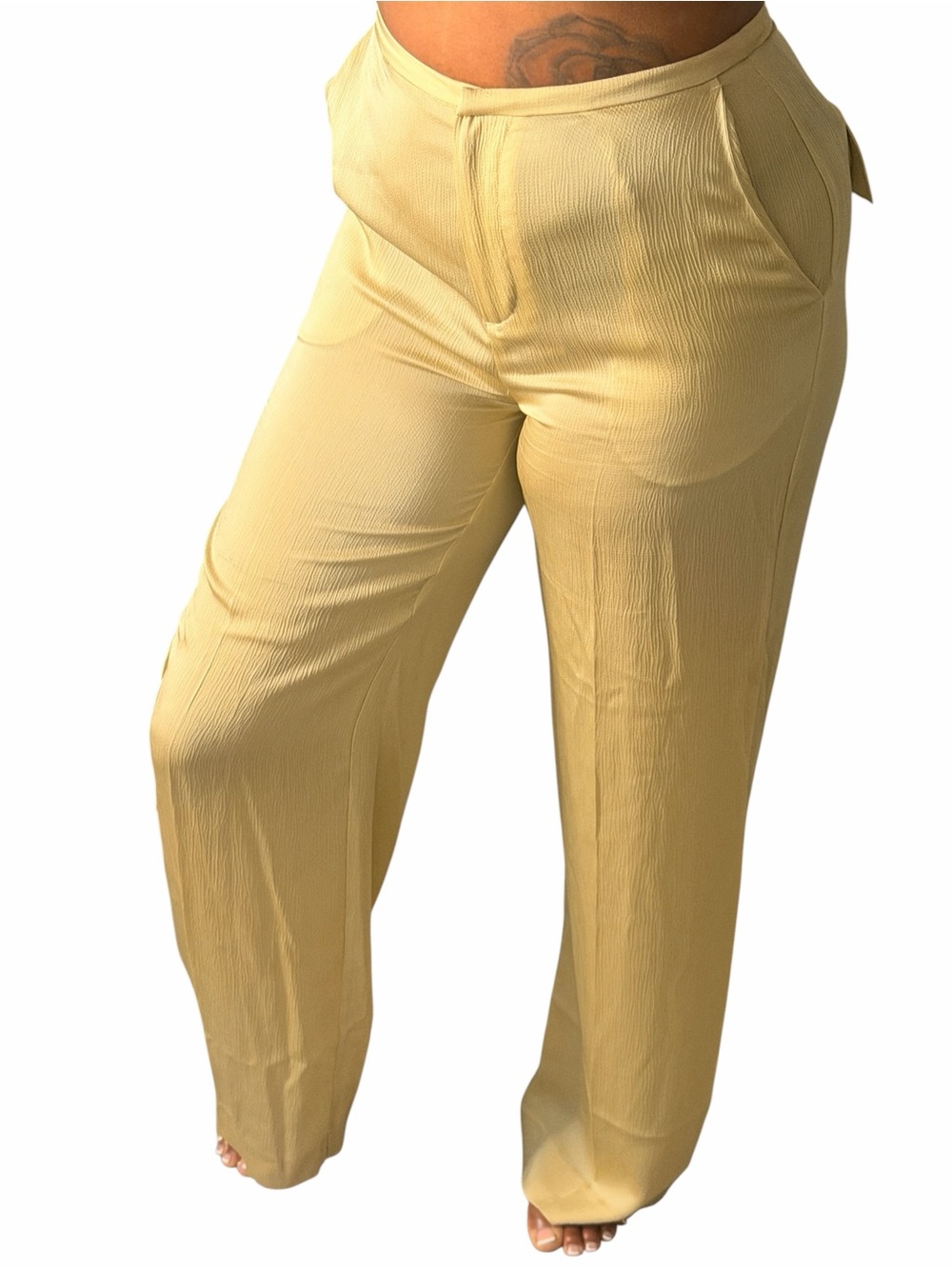NWT Calvin Klein Jeans Gravel Wide Leg Cargo Pants Size 4